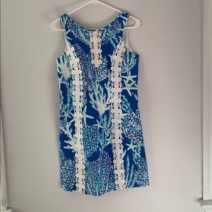 Blue Lilly Pulitzer shift dress